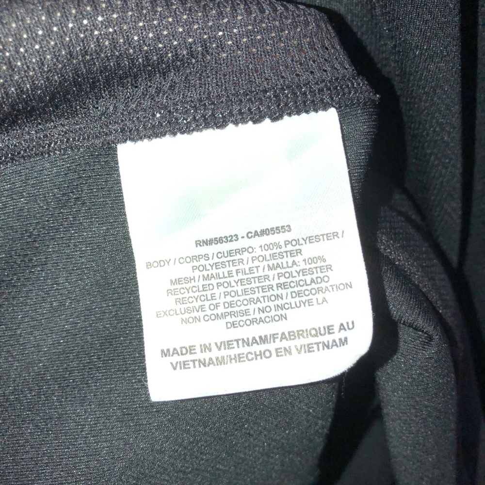 NIKE DRI-FIT Reflective Mesh Back Vent Scoop Neck Tagless Athletic Tank Top NEW! - Picture 9 of 10